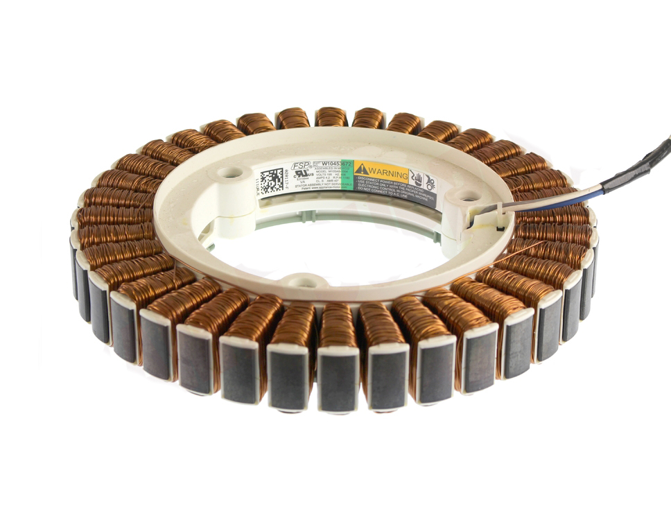 W10870752 - Genuine OEM Whirlpool Washer Motor Stator Assembly